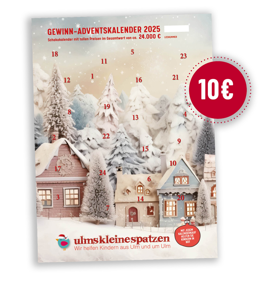 Ulms Kleine Spatzen e.V. – Adventskalender 2025 Ulms Kleine Spatzen e.V. – Adventskalender 2025
